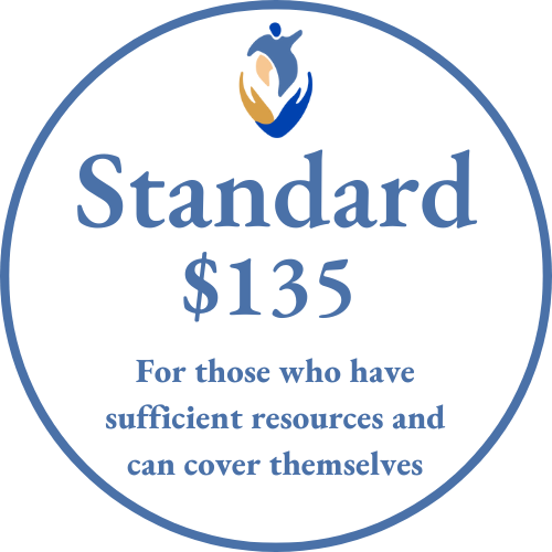 Image Reads: Standard $135; for those who have sufficient resources & can cover themselves